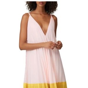 NWT Tome Pleated Two Tiered Dress